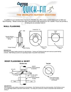 Flashing Roof and Wall